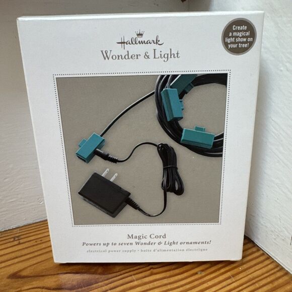 Hallmark Keepsake Ornament 2011 Wonder & Light Magic Cord Powers UP to 7 New - Picture 1 of 4